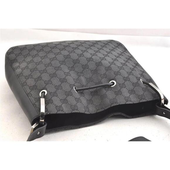 Gucci Vintage Shoulder Bag in GG Web Canvas and Leather (GGXX134) - Picture 5 of 12